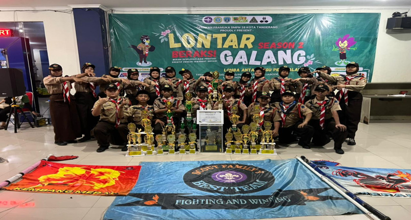 Pramuka SMP YPUI Sabet 17 Piala